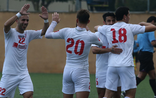 النجمة الى ربع نهائي كأس لبنان لكرة القدم 